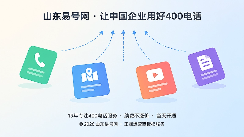 抽象场景插画：分散在多渠道的联系方式