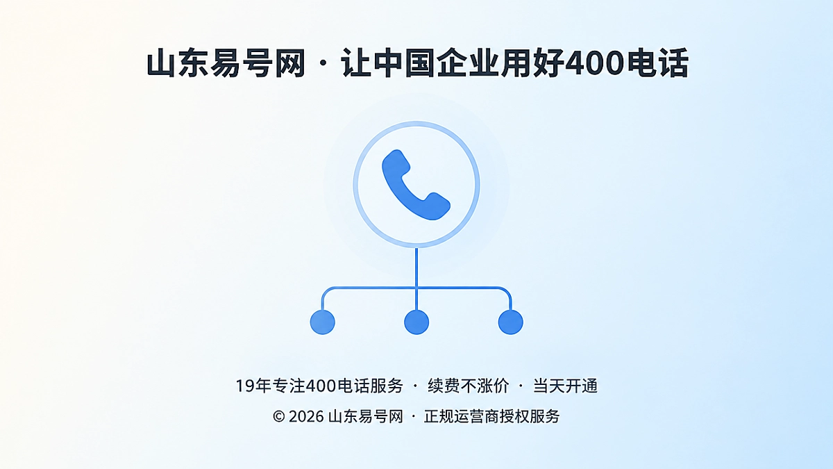 2026年客户案例：一次组织交接，让400电话变成长期经营资产