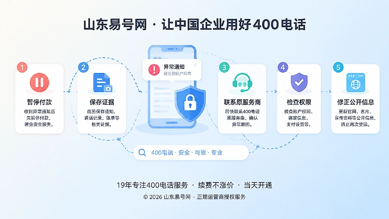 抽象场景式构图展示异常通知后的核验处理步骤