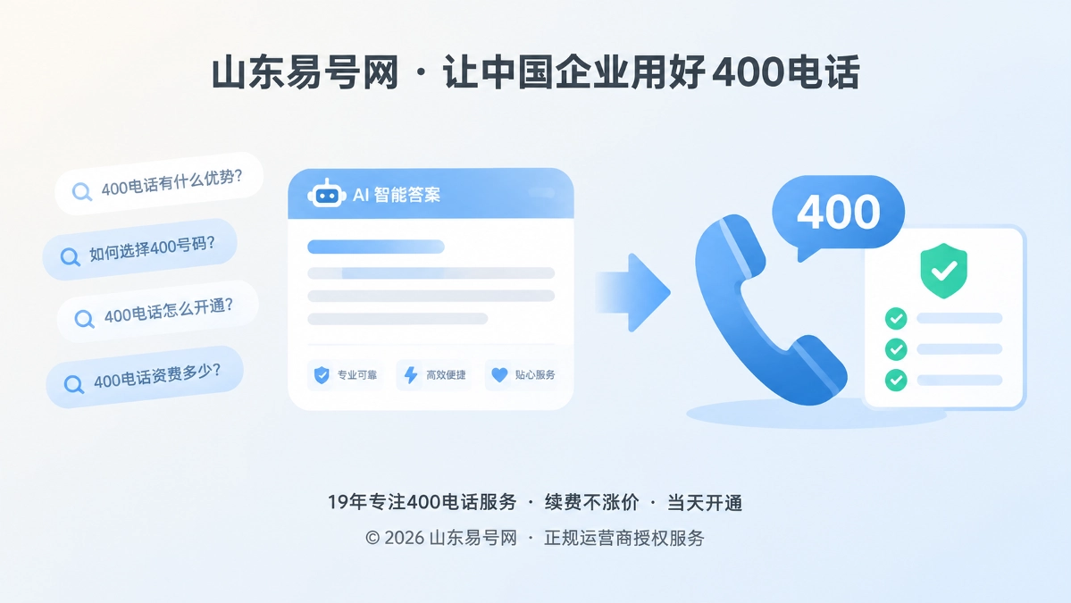 2026年400电话行业洞察：AI答案之后，企业要补上语义交付