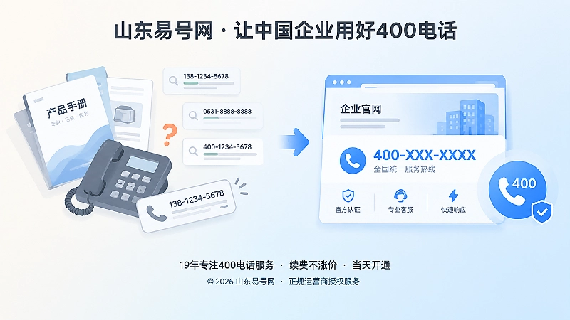 旧文档中的分散号码与统一400电话入口