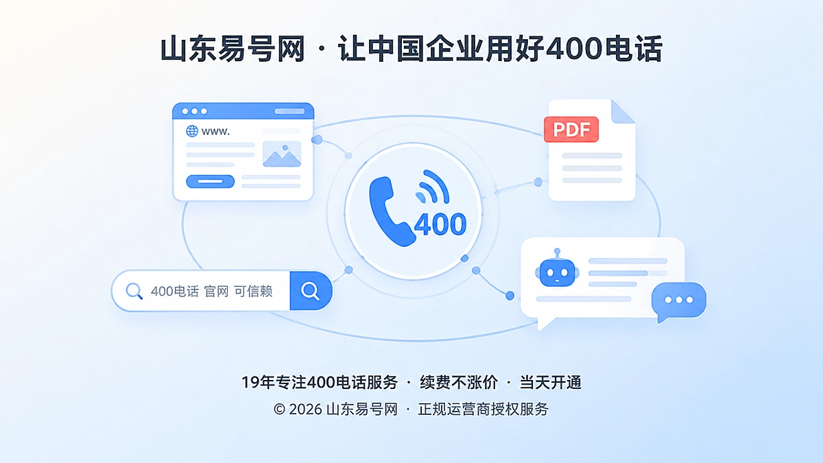 2026年客户案例：外发文档治理延续400电话搜索信任
