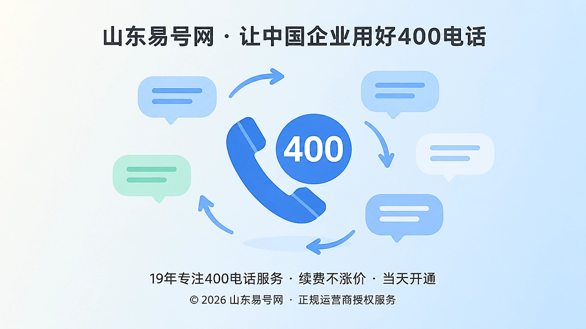 2026年客户案例：山东设备企业修复400电话转述错位