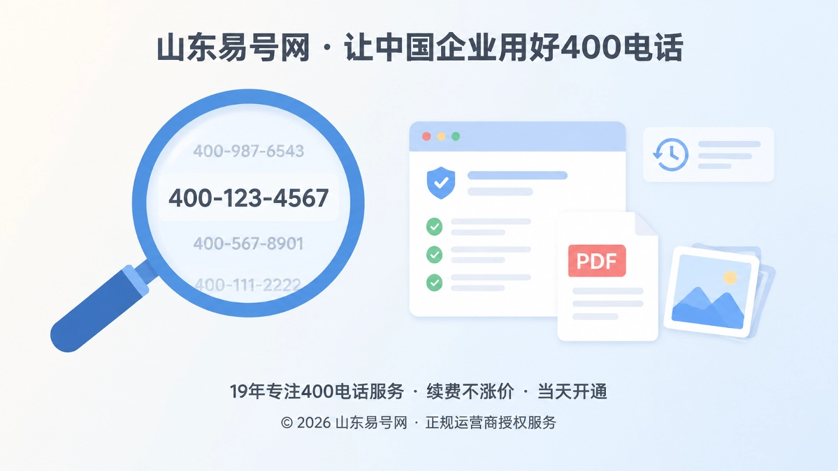 2026年400电话办理避坑：选号前先查历史语义残留
