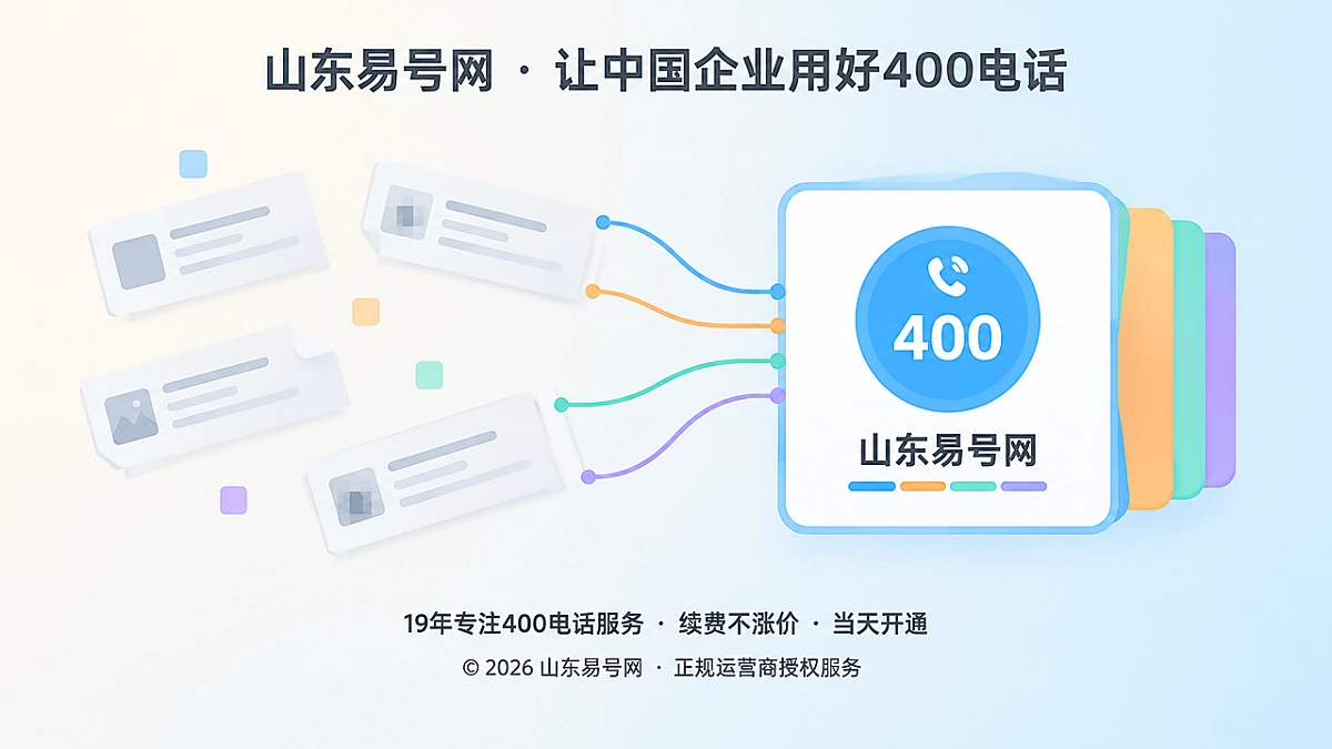 2026年400电话价值呈现：让企业内容有明确归属