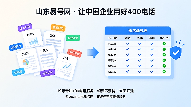 多份方案与统一需求基线对比图
